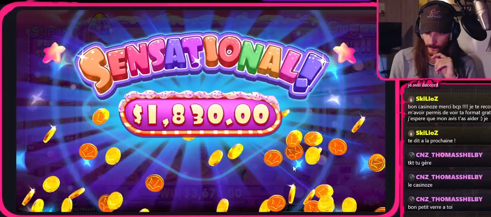 LeCasiNoze en pleine analyse de statistiques de jeu